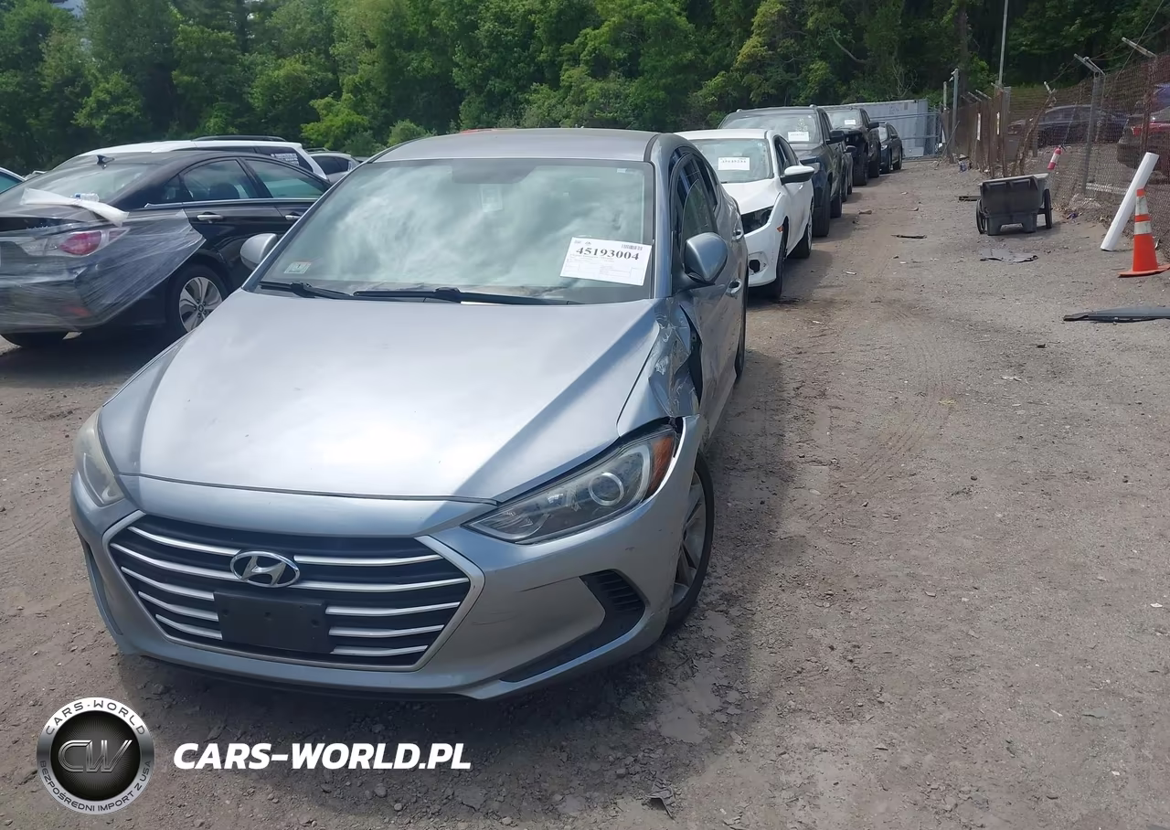 2017 Hyundai Elantra Se VIN:5NPD84LF2HH009167 - 2