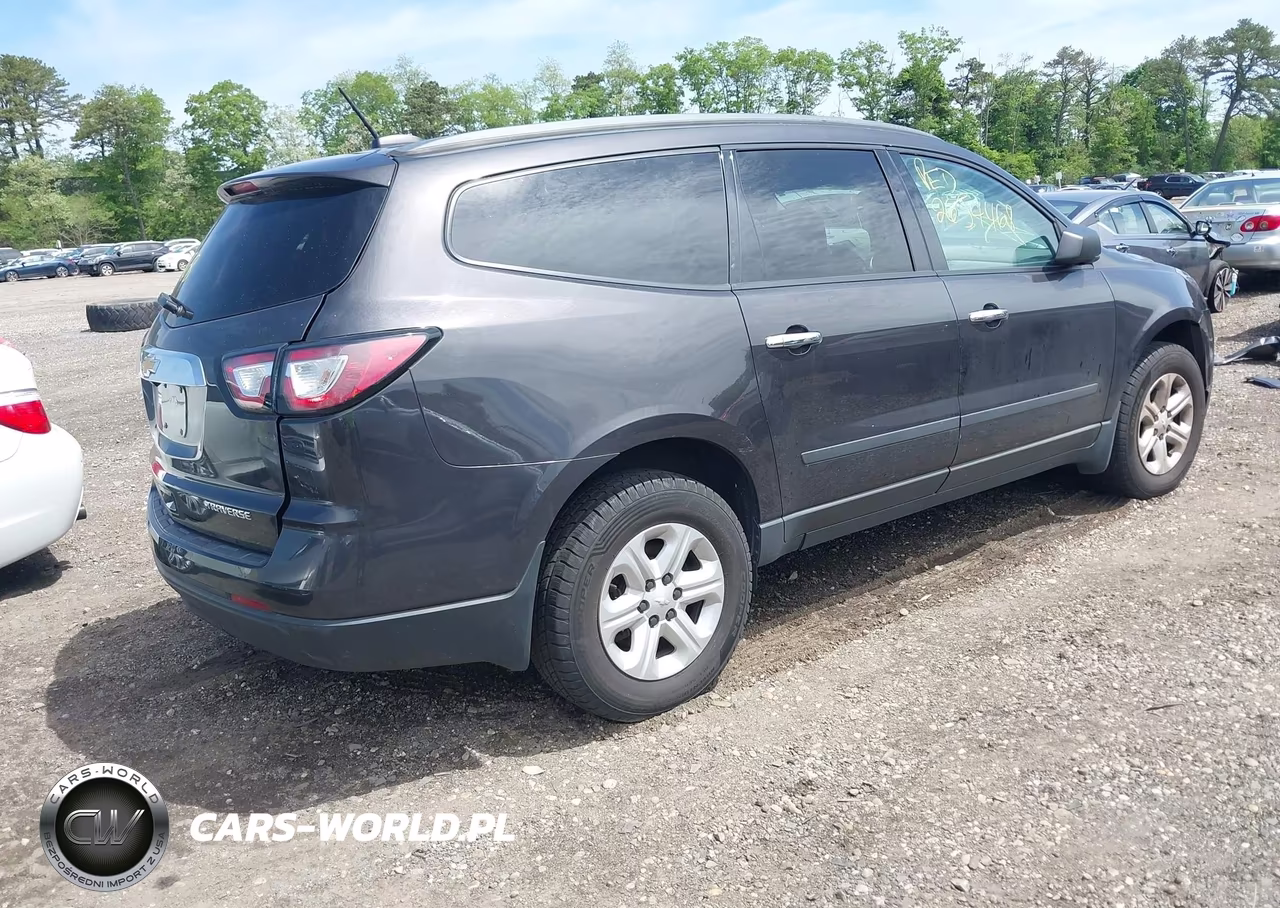 2016 Chevrolet Traverse Ls VIN:1GNKRFED9GJ252144 - 4