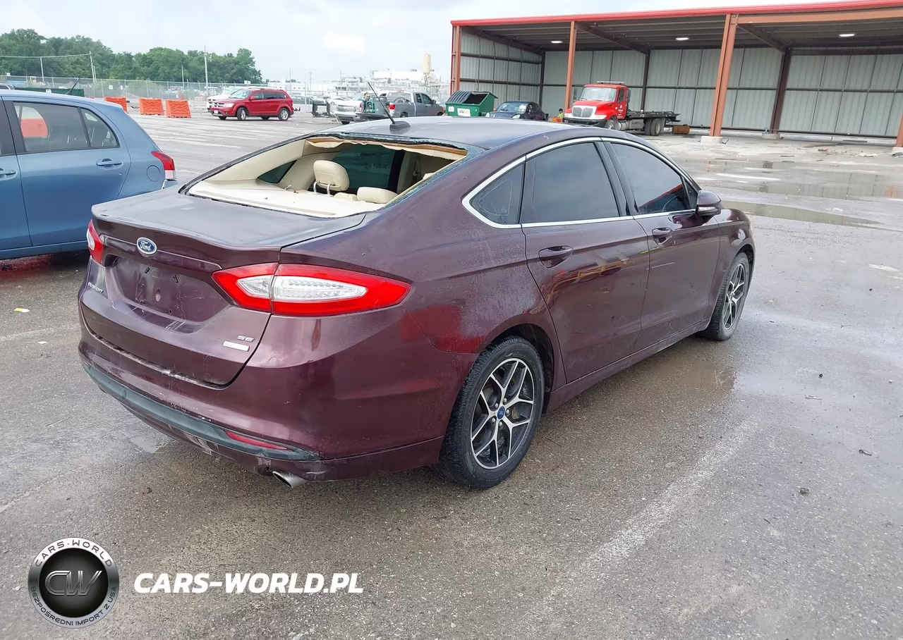 2013 Ford Fusion Se VIN:3FA6P0HR8DR113151 - 4