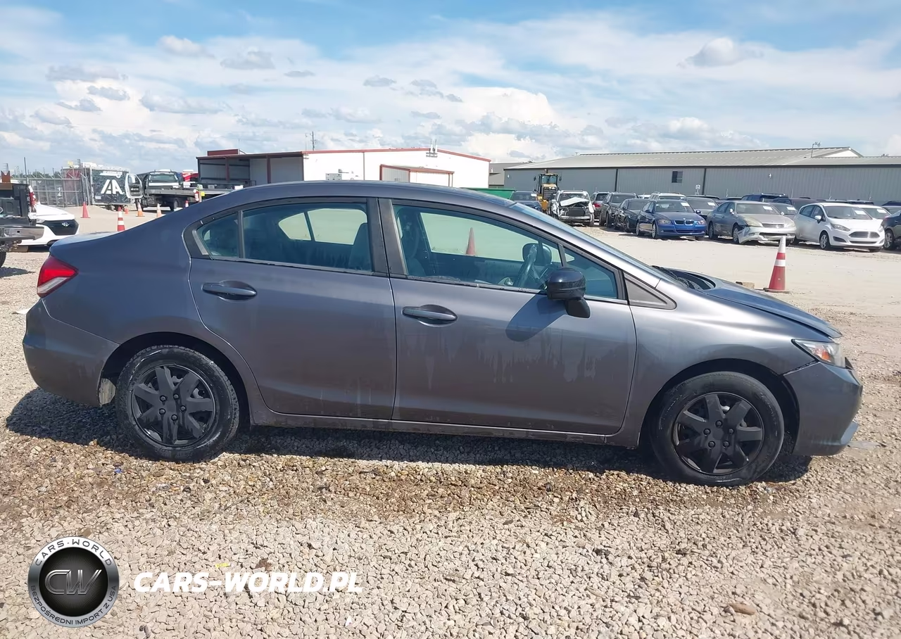 2014 Honda Civic Lx VIN:19XFB2F55EE012274 - 13
