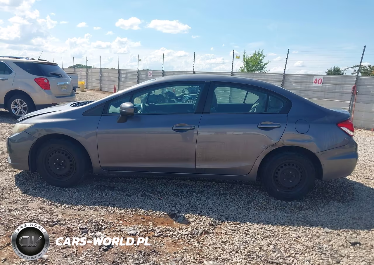 2014 Honda Civic Lx VIN:19XFB2F55EE012274 - 14