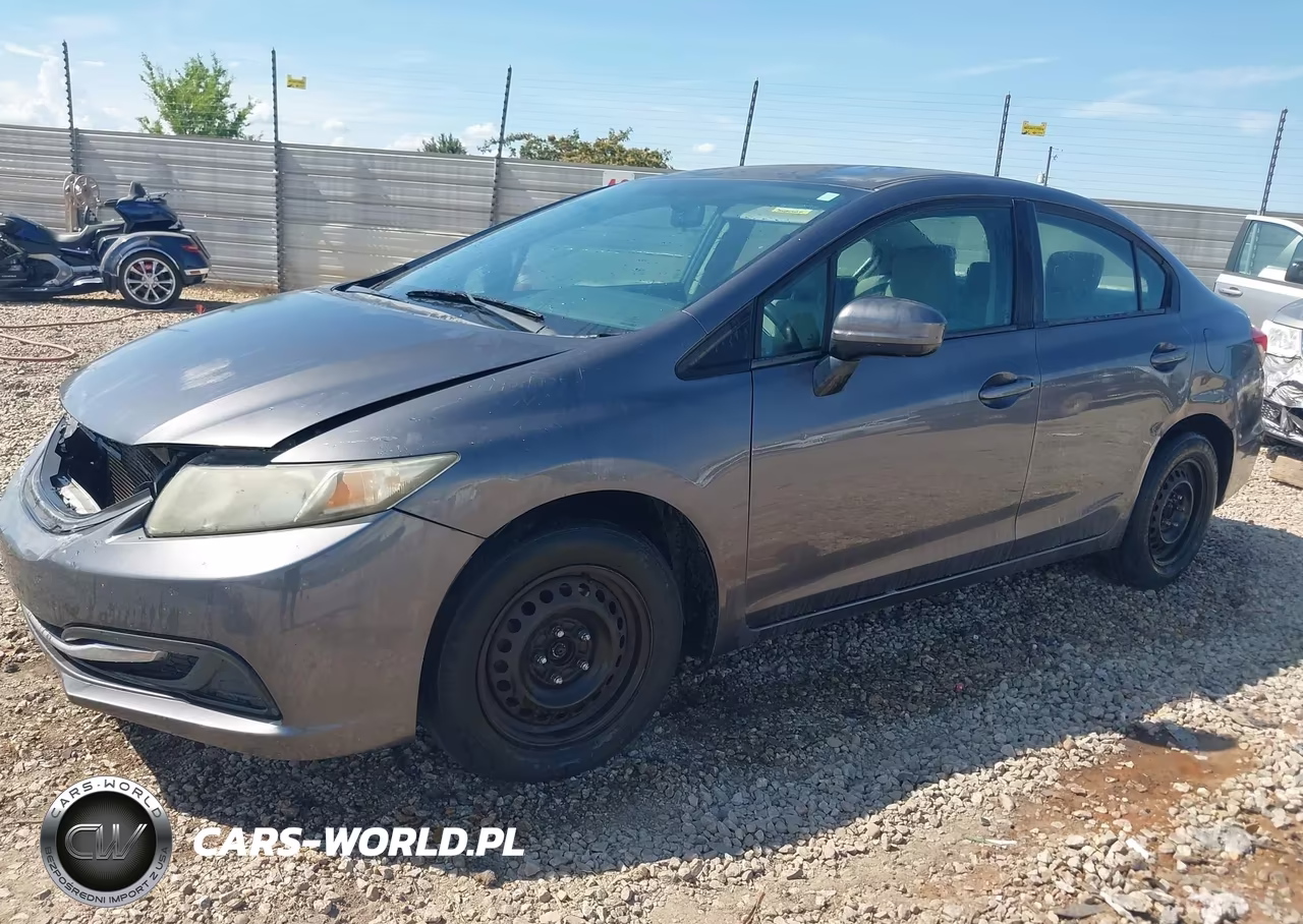 2014 Honda Civic Lx VIN:19XFB2F55EE012274 - 2