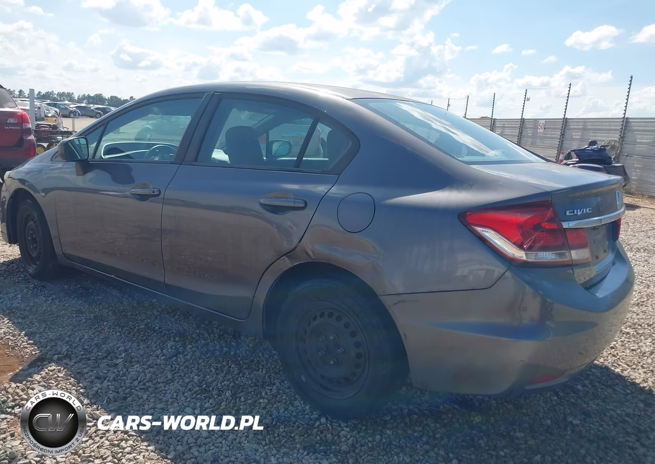 2014 Honda Civic Lx VIN:19XFB2F55EE012274 - 3