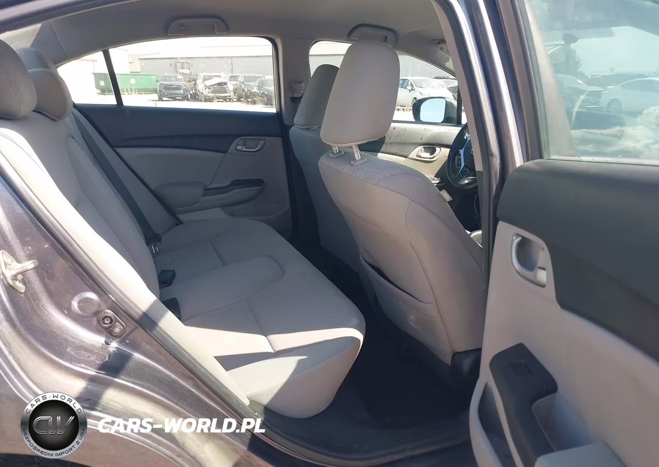 2014 Honda Civic Lx VIN:19XFB2F55EE012274 - 8