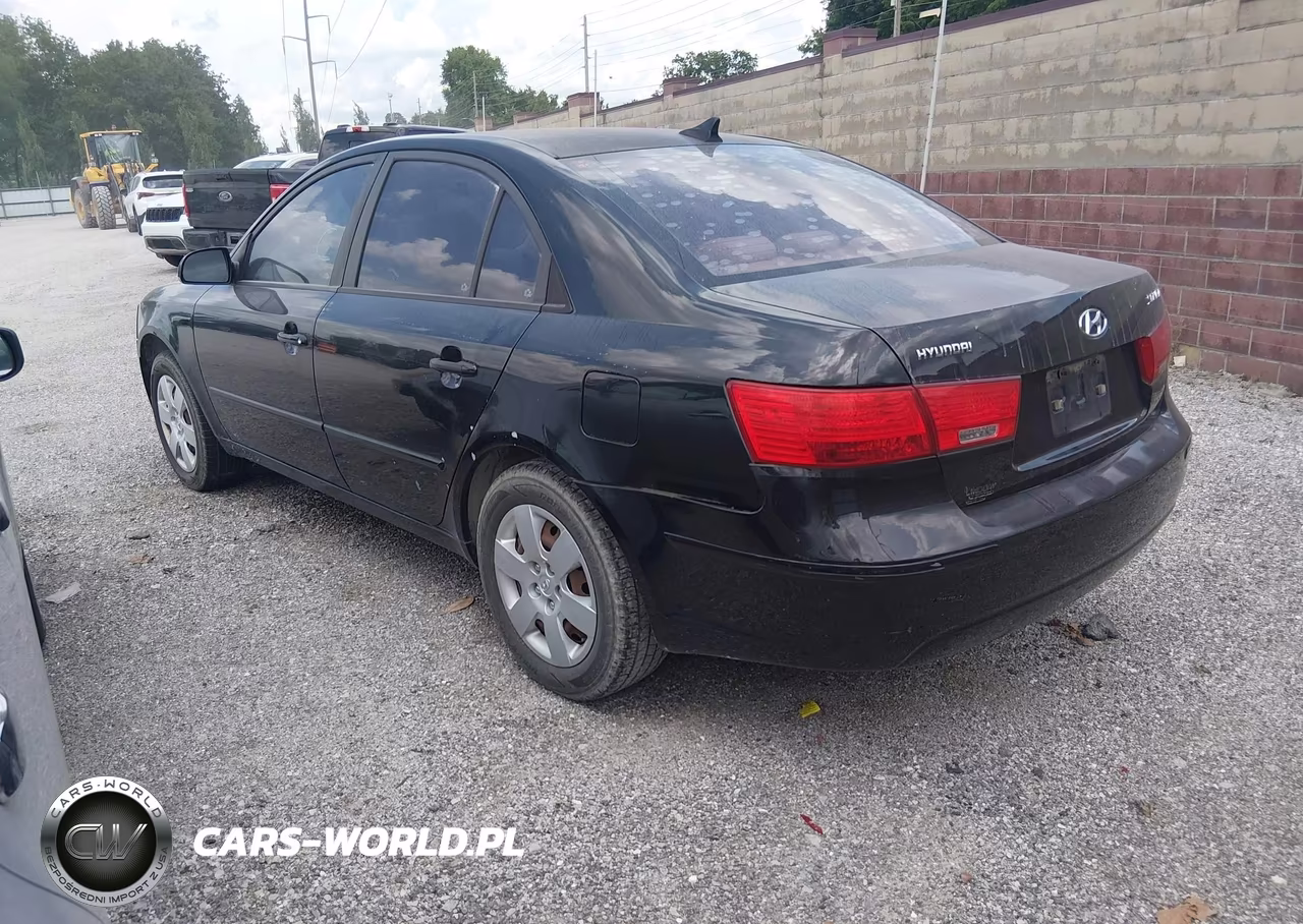 2009 Hyundai Sonata Gls VIN:5NPET46C79H478258 - 3