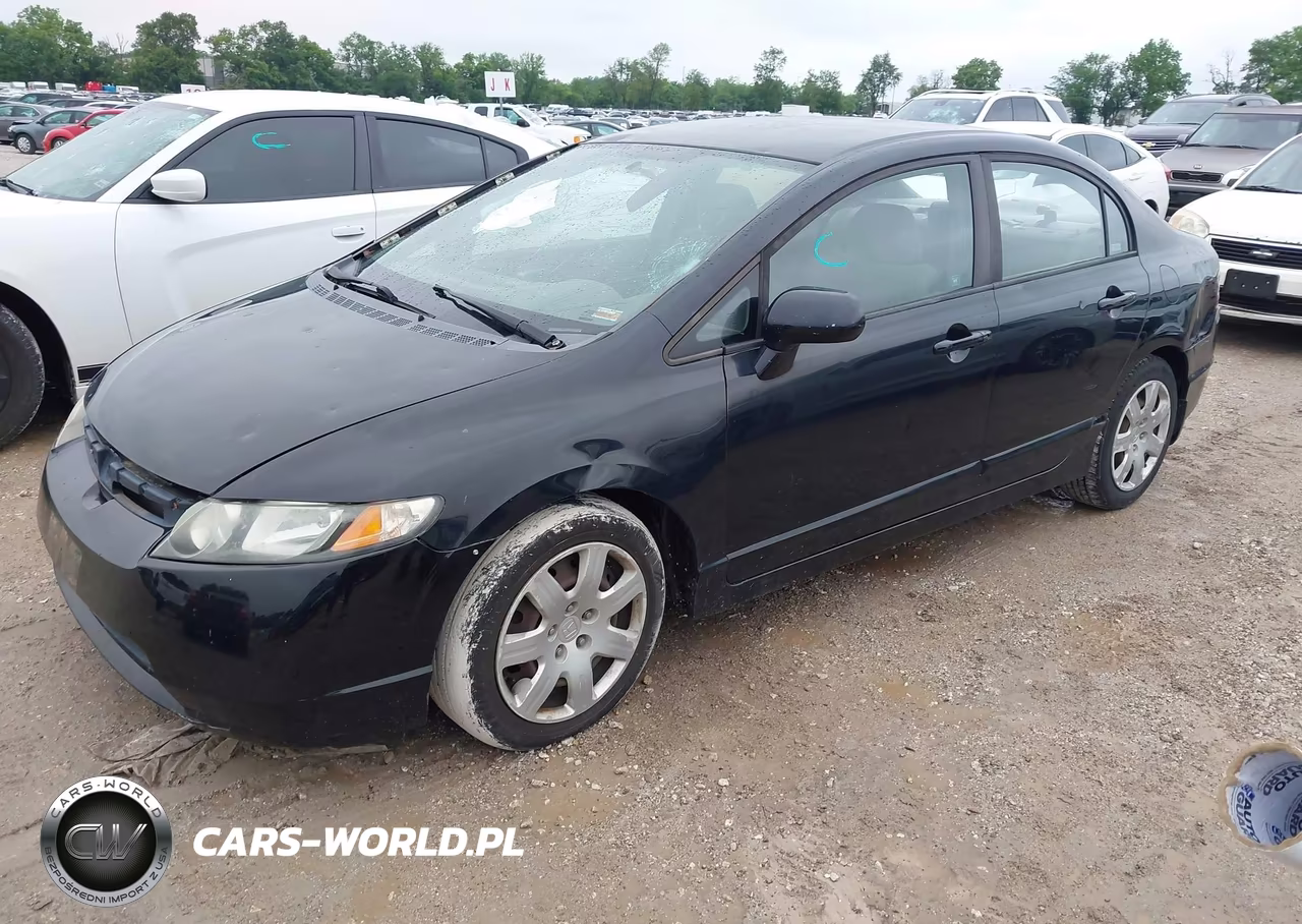 2008 Honda Civic Lx VIN:1HGFA16598L086923 - 2