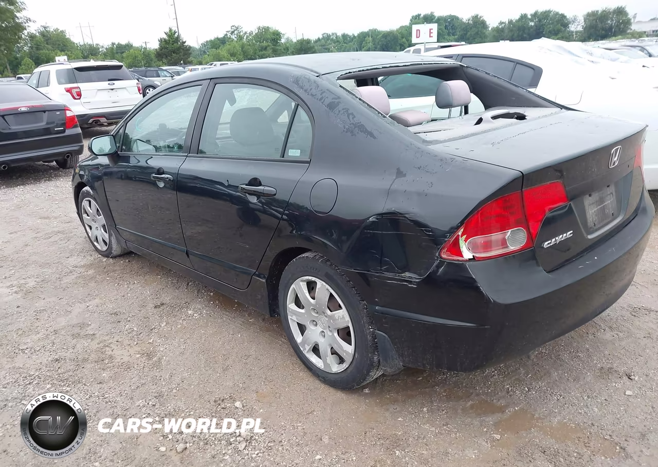 2008 Honda Civic Lx VIN:1HGFA16598L086923 - 3