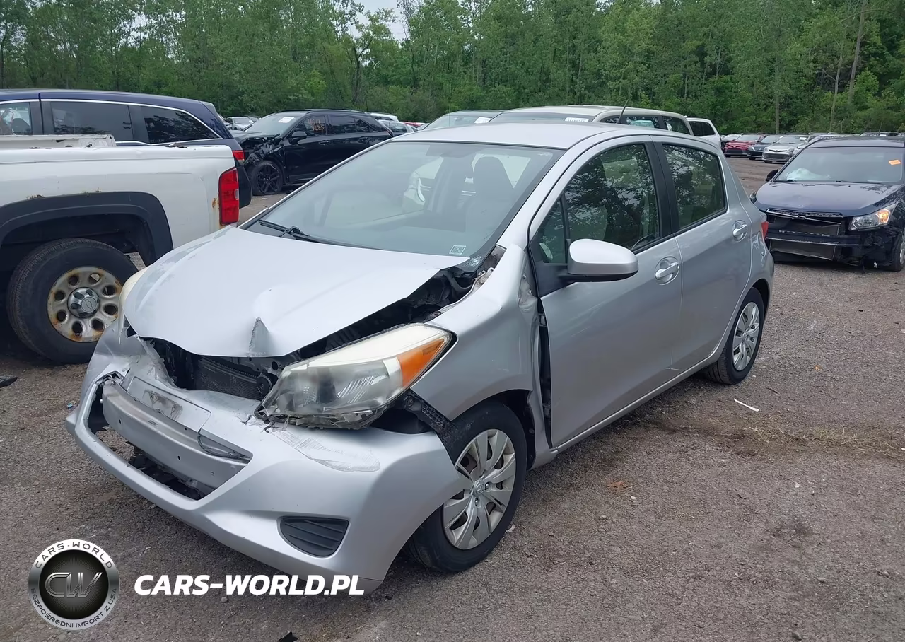 2012 Toyota Yaris Le VIN:JTDKTUD30CD527934 - 2