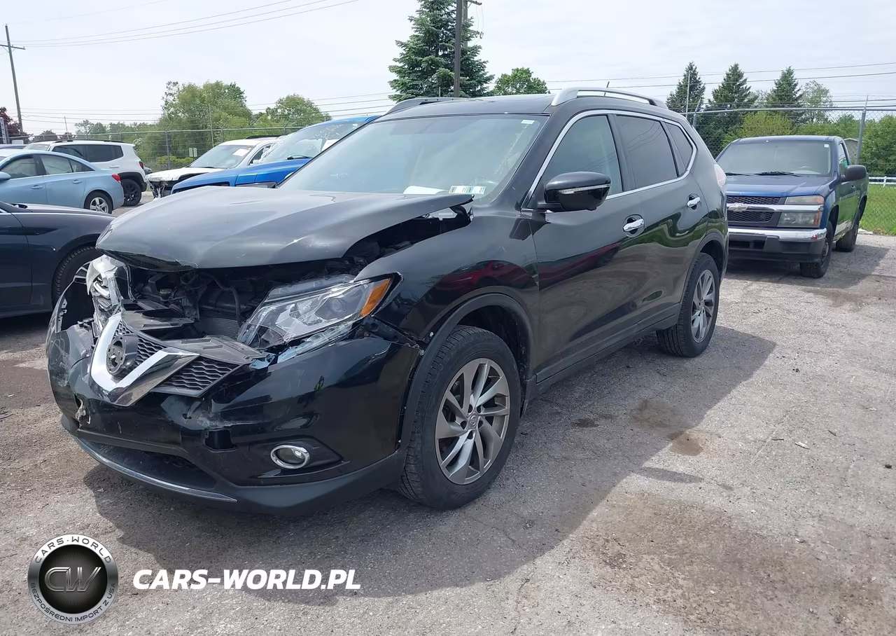 2015 Nissan Rogue Sl VIN:5N1AT2MV6FC897471 - 2