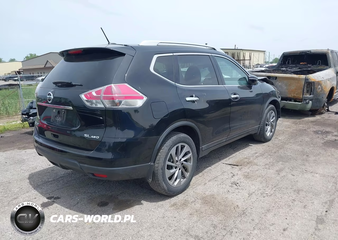 2015 Nissan Rogue Sl VIN:5N1AT2MV6FC897471 - 4