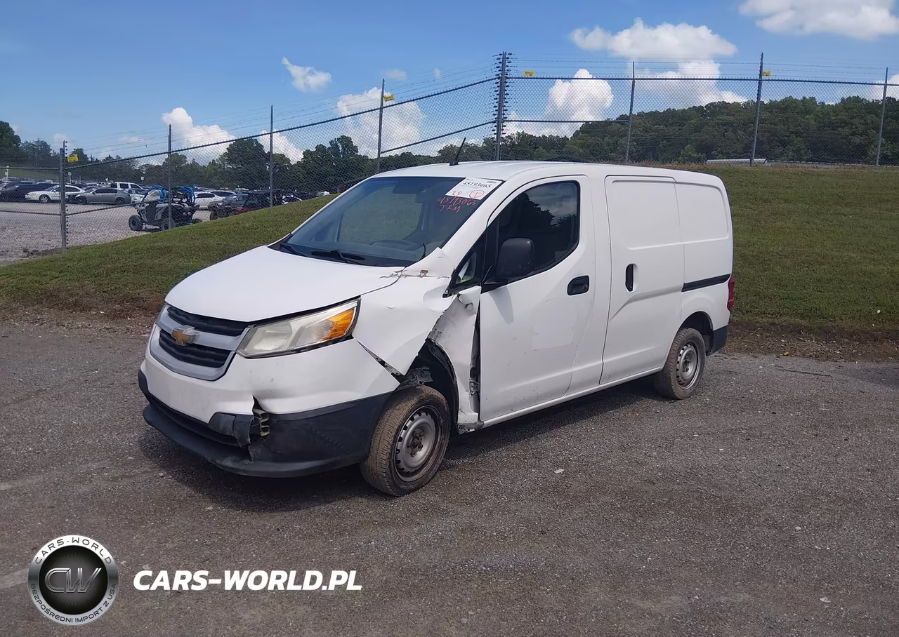 2015 Chevrolet City Express 1Lt VIN:3N63M0ZN3FK722206 - 2