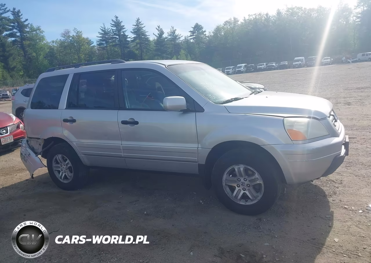 2004 Honda Pilot Ex VIN:2HKYF18474H605625 - 14