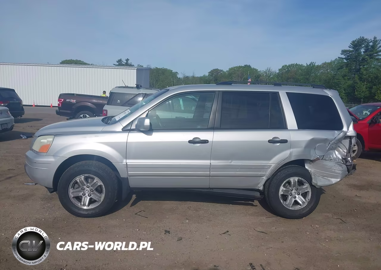 2004 Honda Pilot Ex VIN:2HKYF18474H605625 - 15
