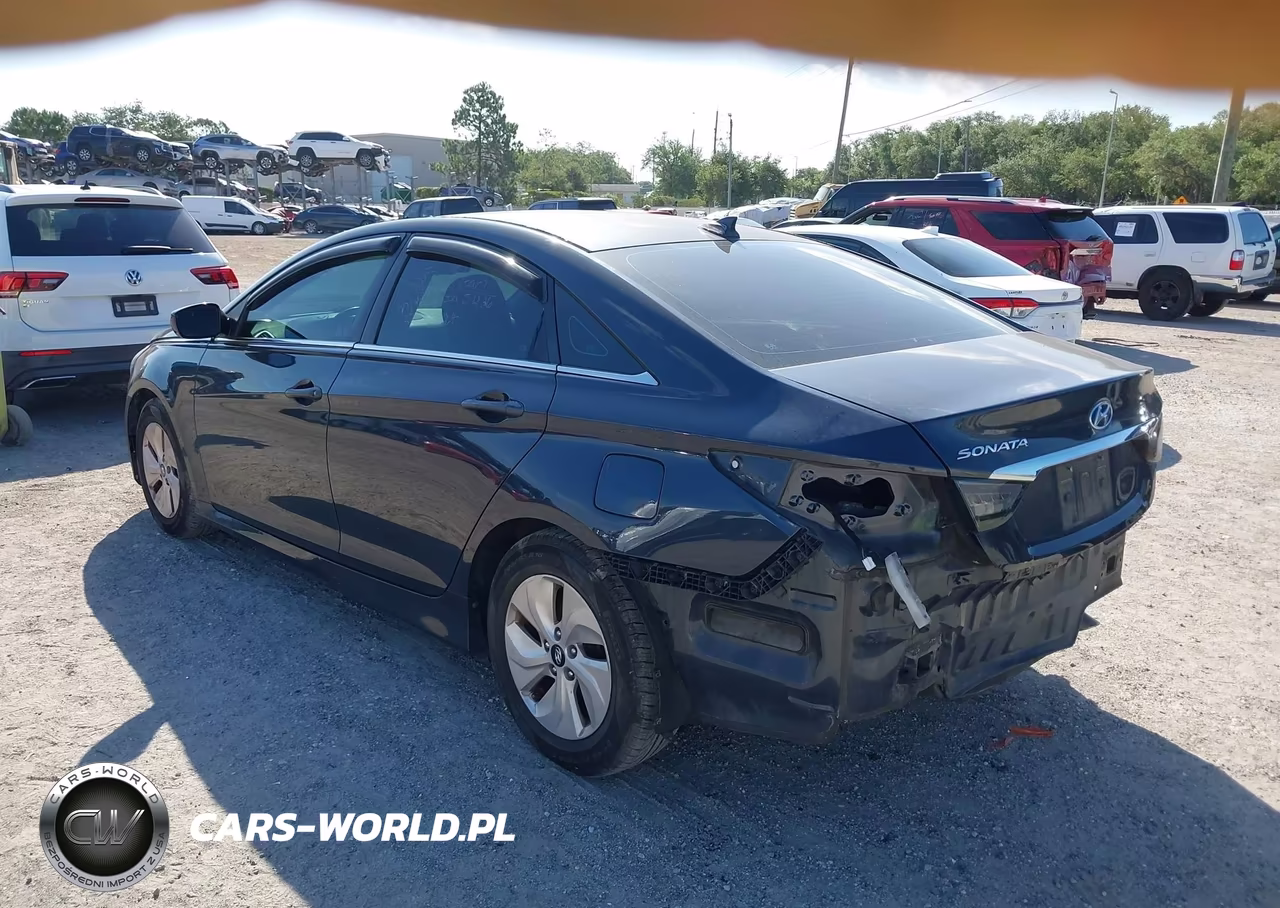 2014 Hyundai Sonata Gls VIN:5NPEB4AC1EH821554 - 3