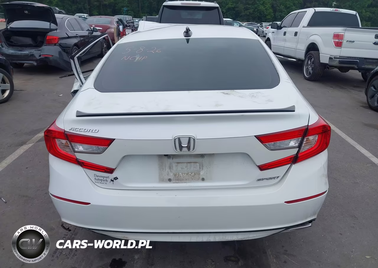 2022 Honda Accord Sport VIN:1HGCV1F30NA124004 - 16