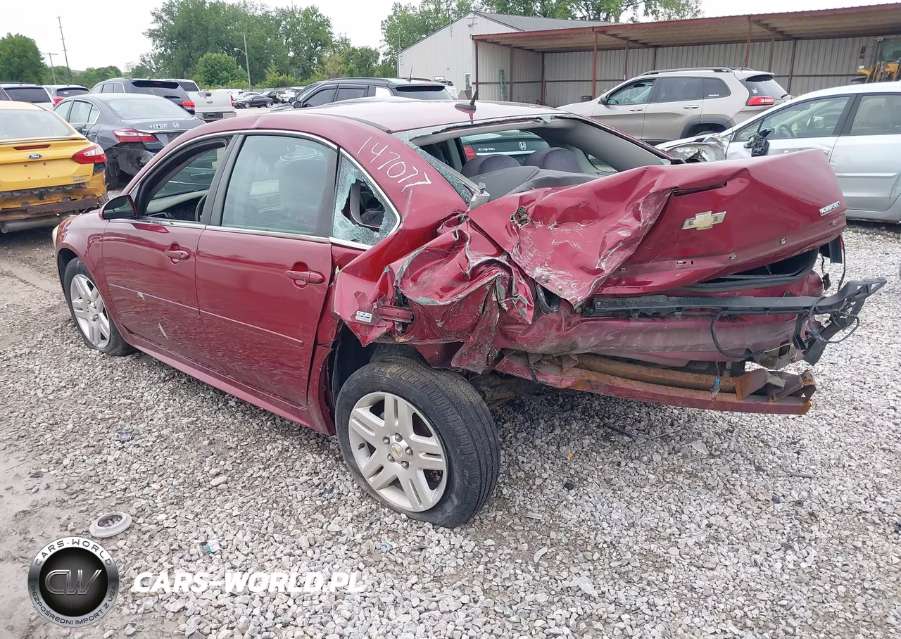 2011 Chevrolet Impala Lt VIN:2G1WB5EK6B1147077 - 3