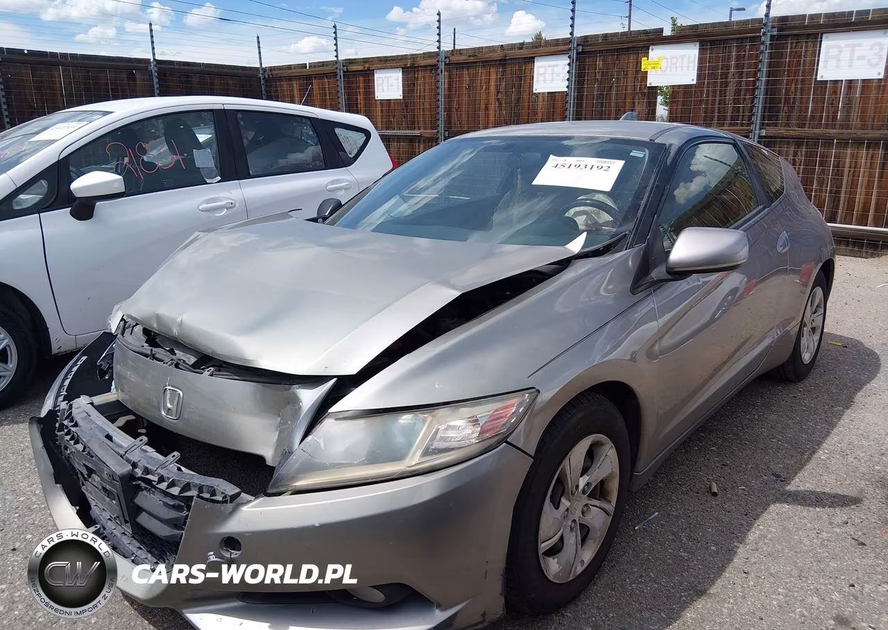 2012 Honda Cr-Z Ex VIN:JHMZF1D60CS004762 - 2
