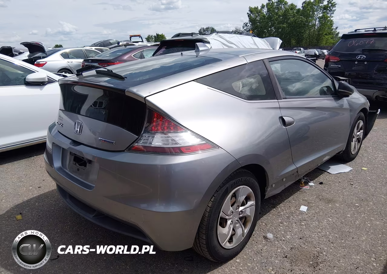 2012 Honda Cr-Z Ex VIN:JHMZF1D60CS004762 - 4