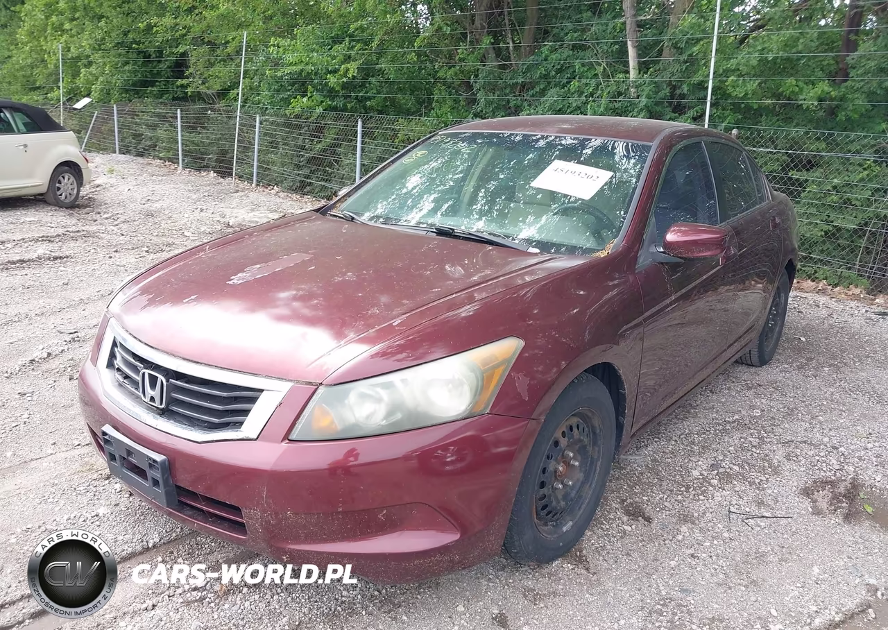 2008 Honda Accord 2.4 Lx VIN:1HGCP26368A067456 - 2