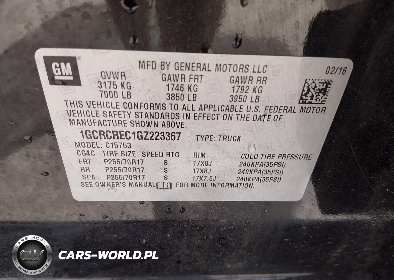 2016 Chevrolet Silverado 1500 1Lt VIN:1GCRCREC1GZ223367 - 9