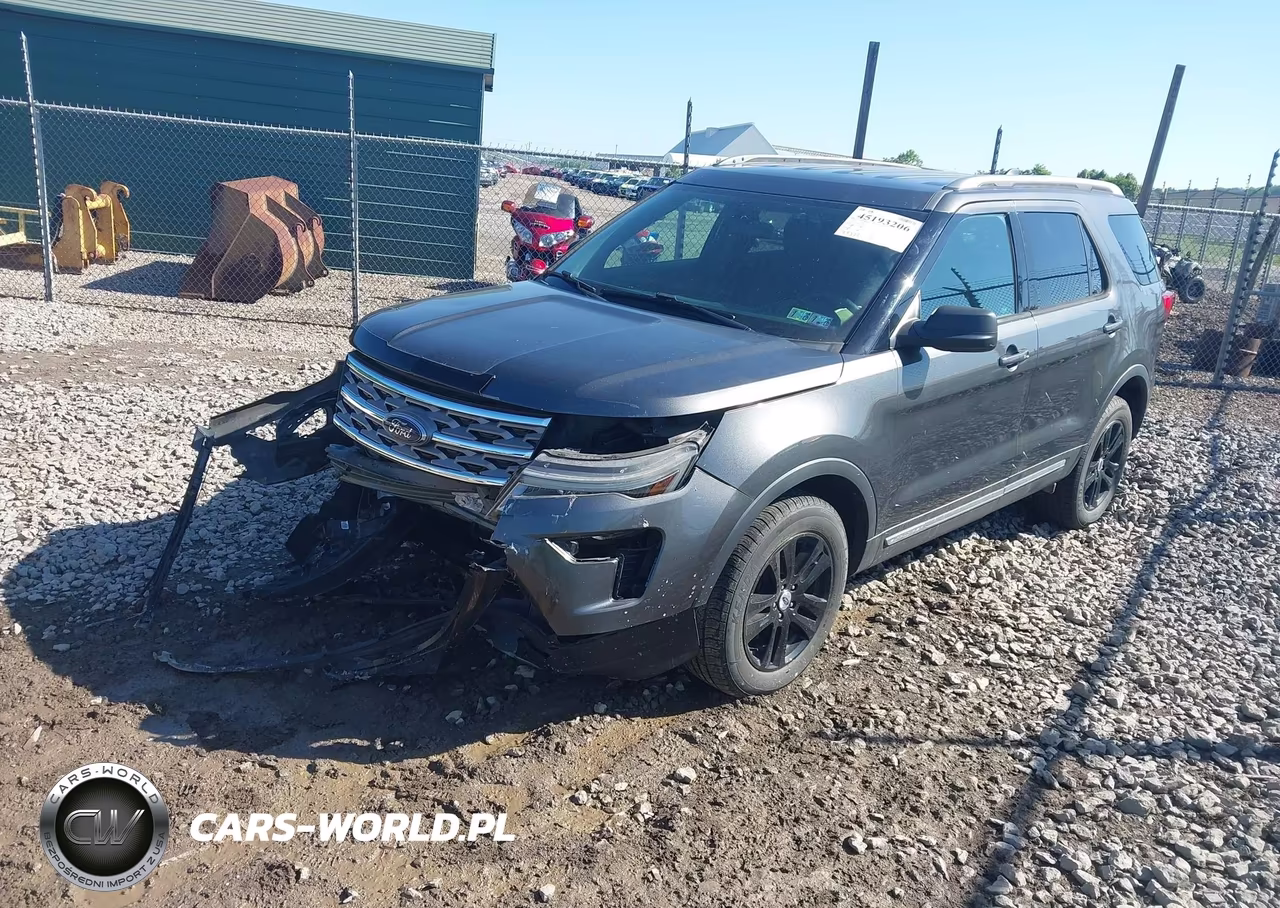 2018 Ford Explorer Xlt VIN:1FM5K8D88JGA02923 - 2