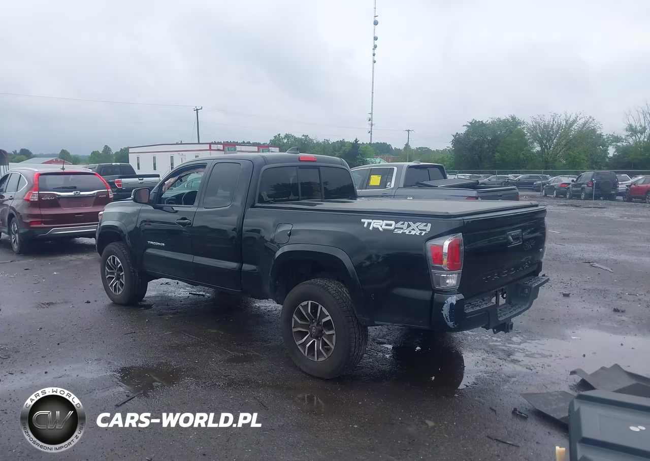 2022 Toyota Tacoma Trd Sport VIN:3TYSZ5ANXNT077215 - 3