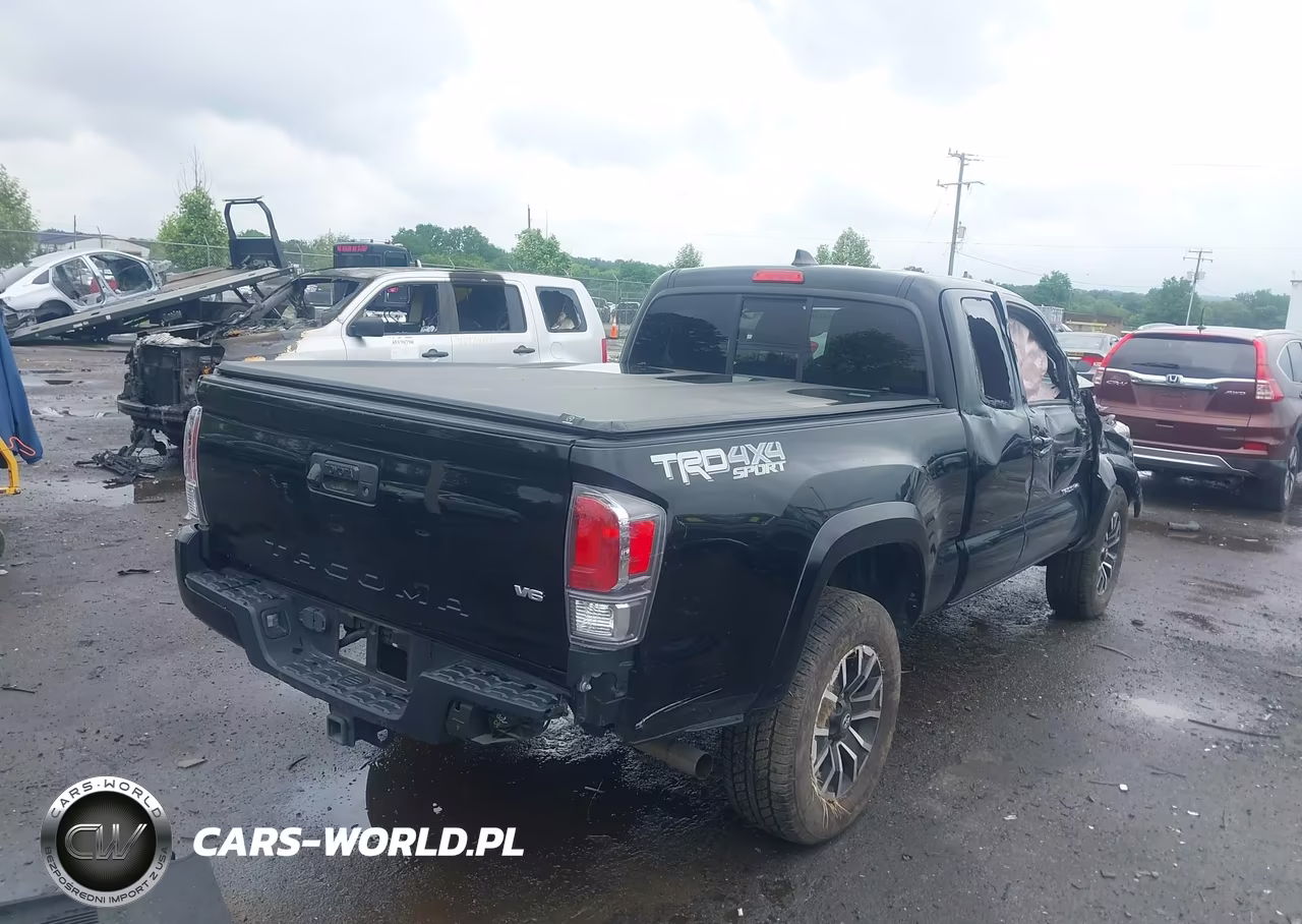 2022 Toyota Tacoma Trd Sport VIN:3TYSZ5ANXNT077215 - 4