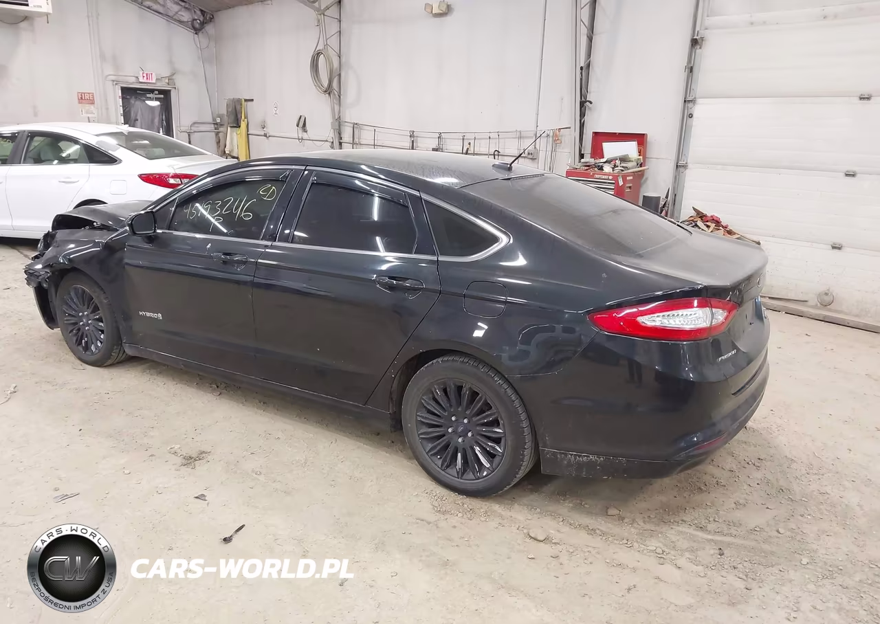 2014 Ford Fusion Hybrid Se VIN:3FA6P0LU1ER264314 - 3