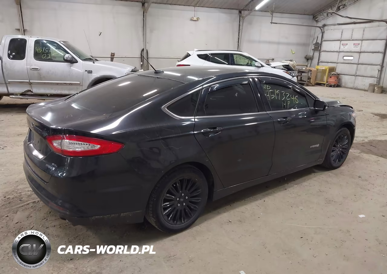 2014 Ford Fusion Hybrid Se VIN:3FA6P0LU1ER264314 - 4