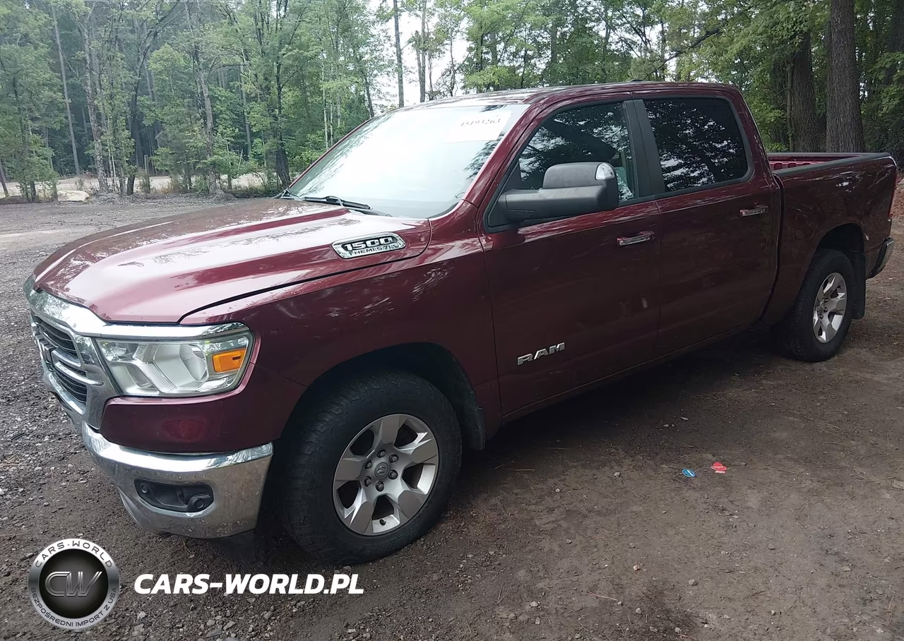2019 Ram 1500 Big Horn-Lone Star 4X2 5'7 Box VIN:1C6RREFT5KN660916 - 2