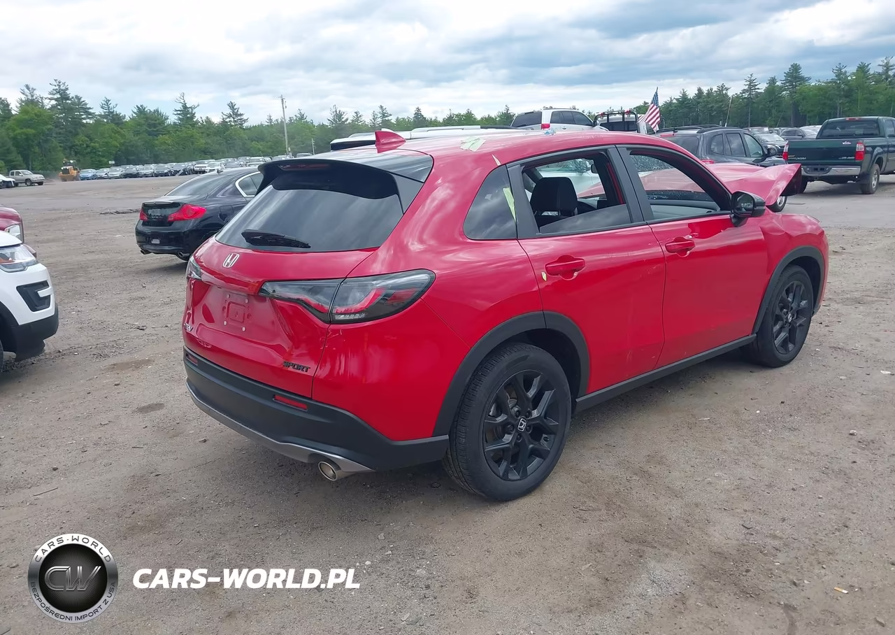 2025 Honda Hr-V Awd Sport VIN:3CZRZ2H57SM720897 - 4