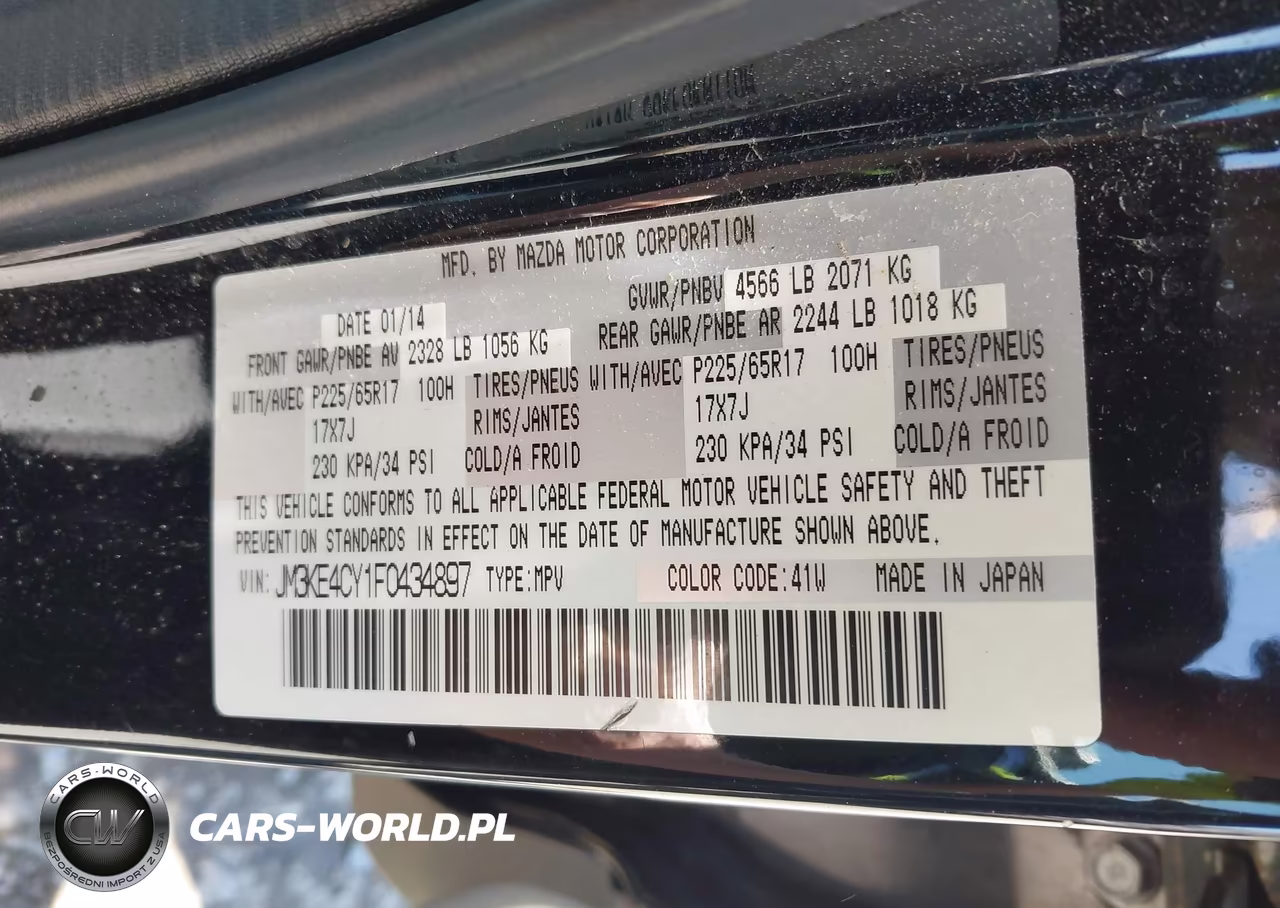2015 Mazda Cx-5 Touring VIN:JM3KE4CY1F0434897 - 9