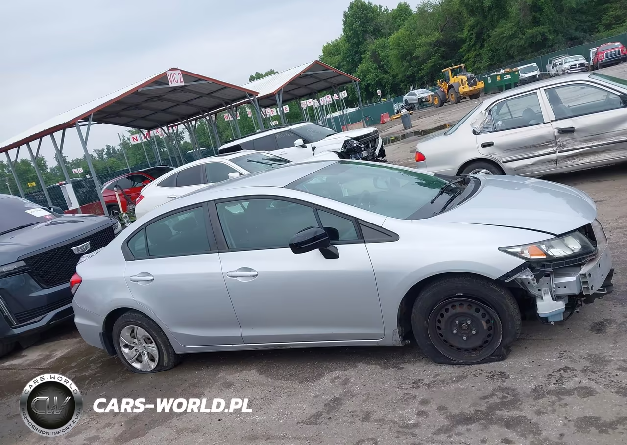 2014 Honda Civic Lx VIN:2HGFB2E57EH530474 - 14