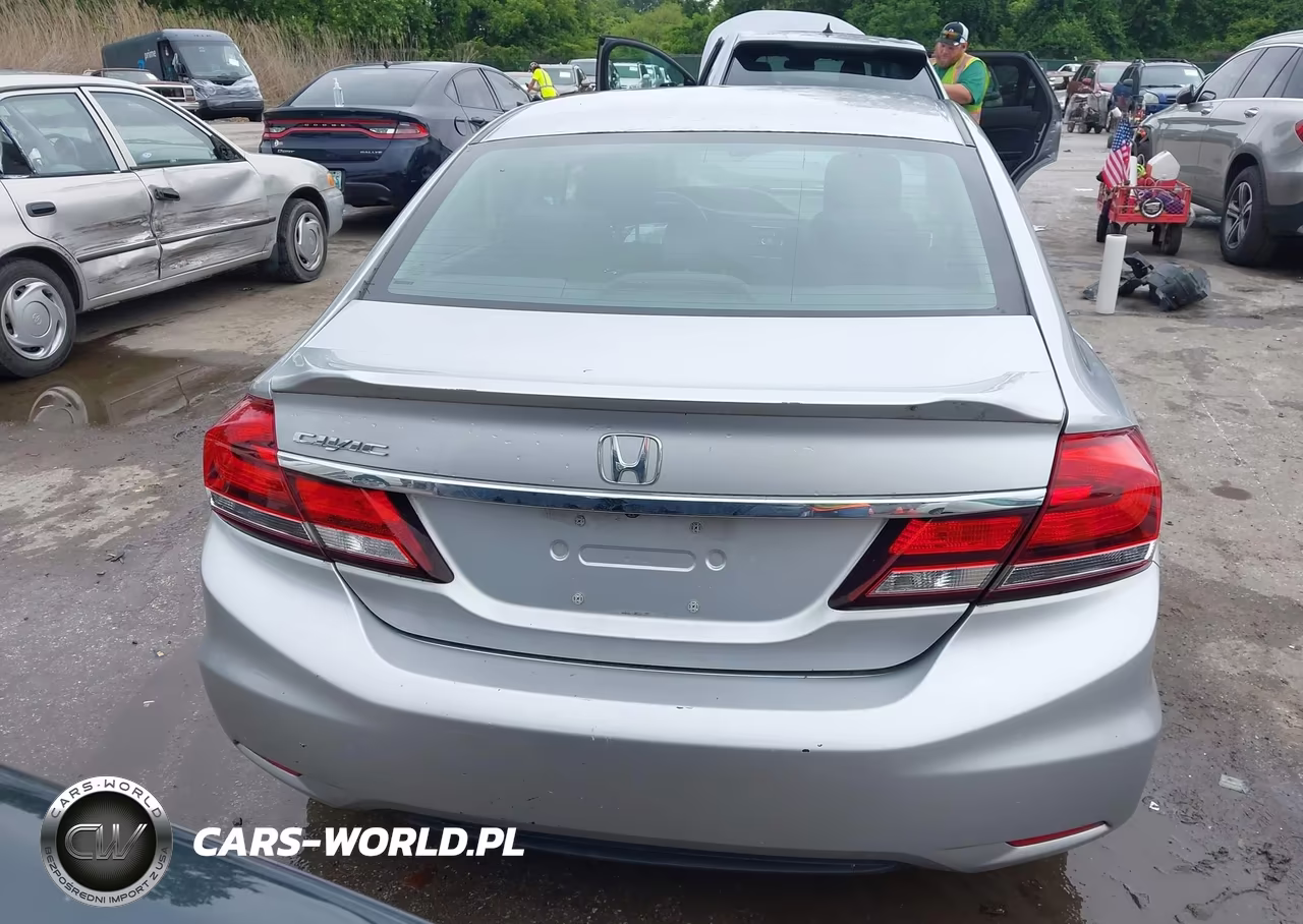 2014 Honda Civic Lx VIN:2HGFB2E57EH530474 - 17