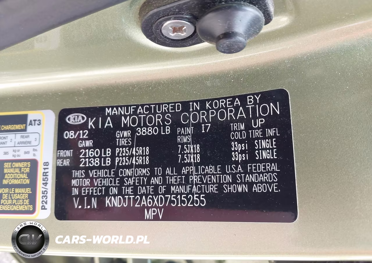 2013 Kia Soul ! VIN:KNDJT2A6XD7515255 - 9