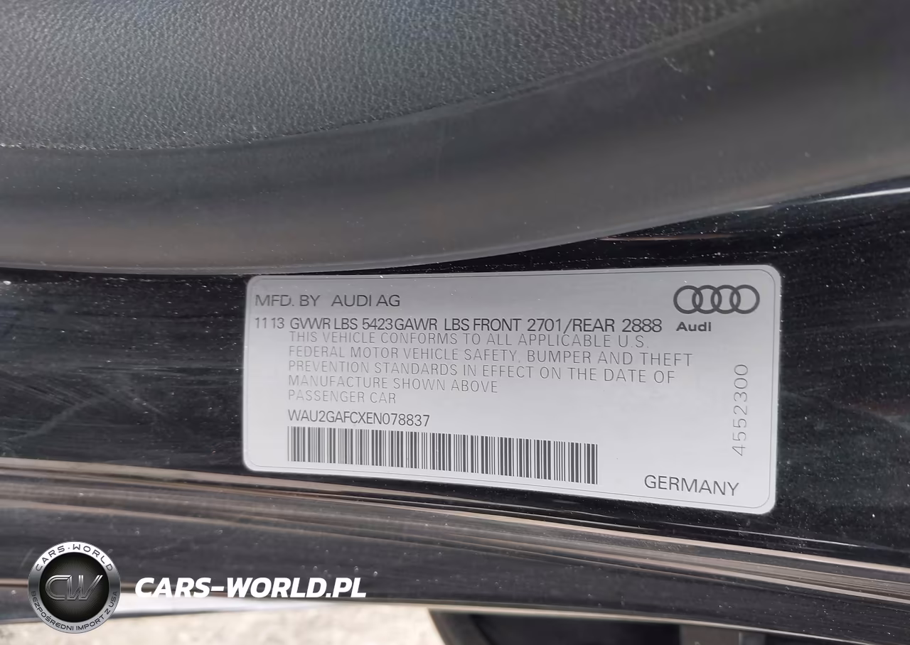 2014 Audi A7 3.0T Premium Plus VIN:WAU2GAFCXEN078837 - 9