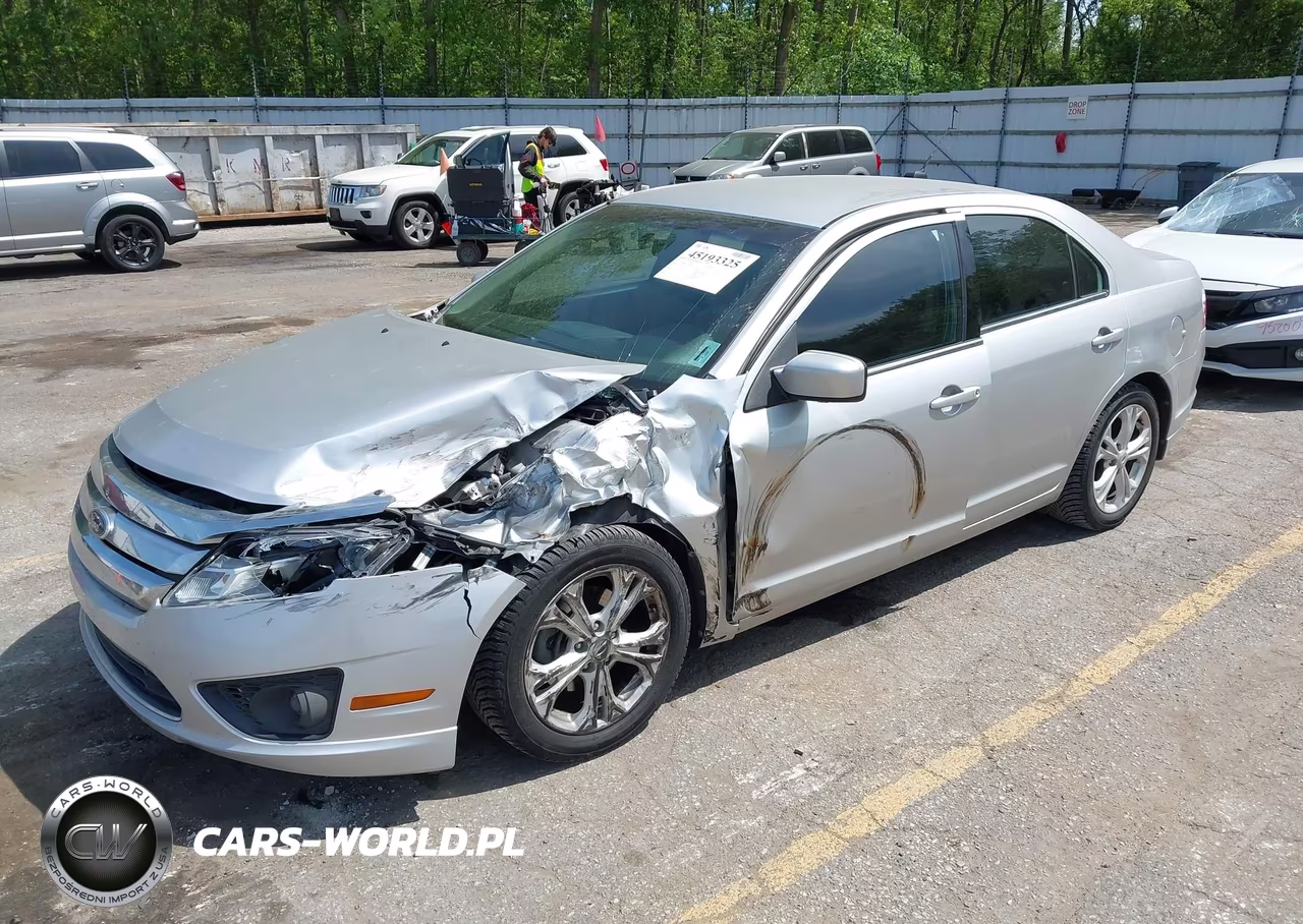 2012 Ford Fusion Se VIN:3FAHP0HA4CR330889 - 2
