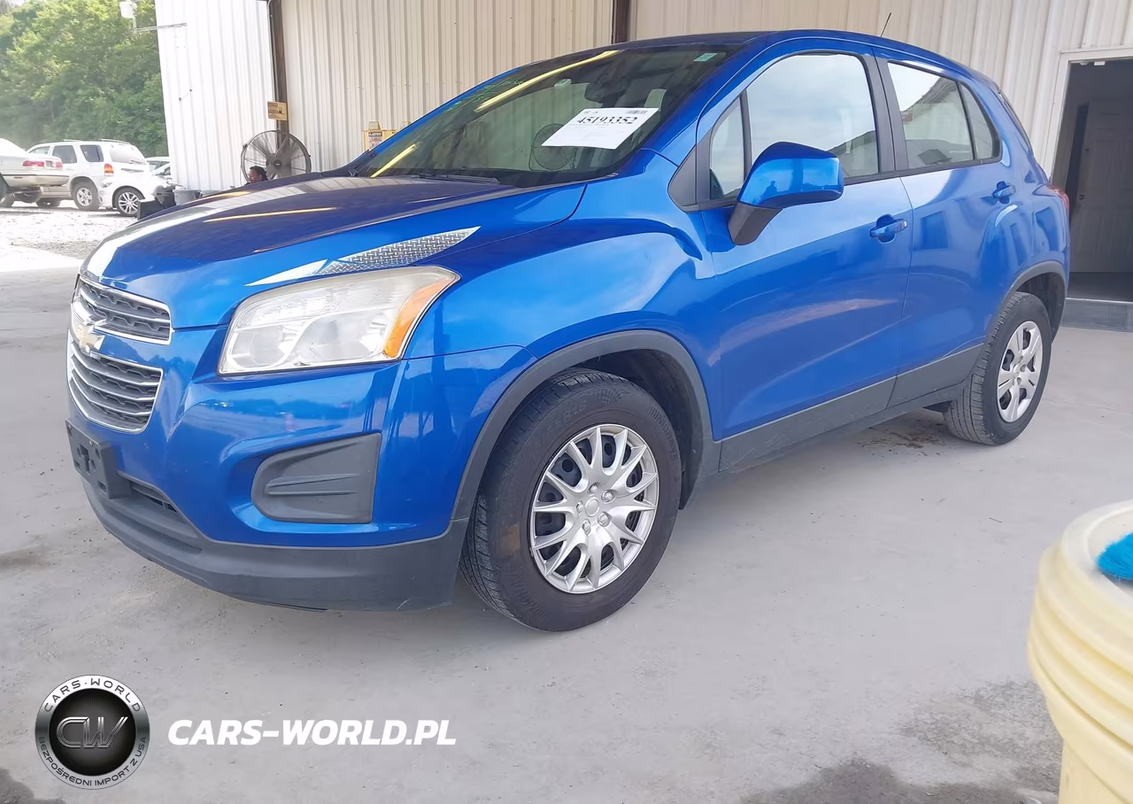 2015 Chevrolet Trax 1Ls VIN:KL7CJKSB0FB181969 - 2