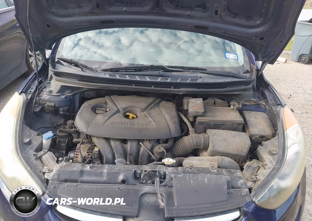 2013 Hyundai Elantra Gls VIN:5NPDH4AE0DH258913 - 10