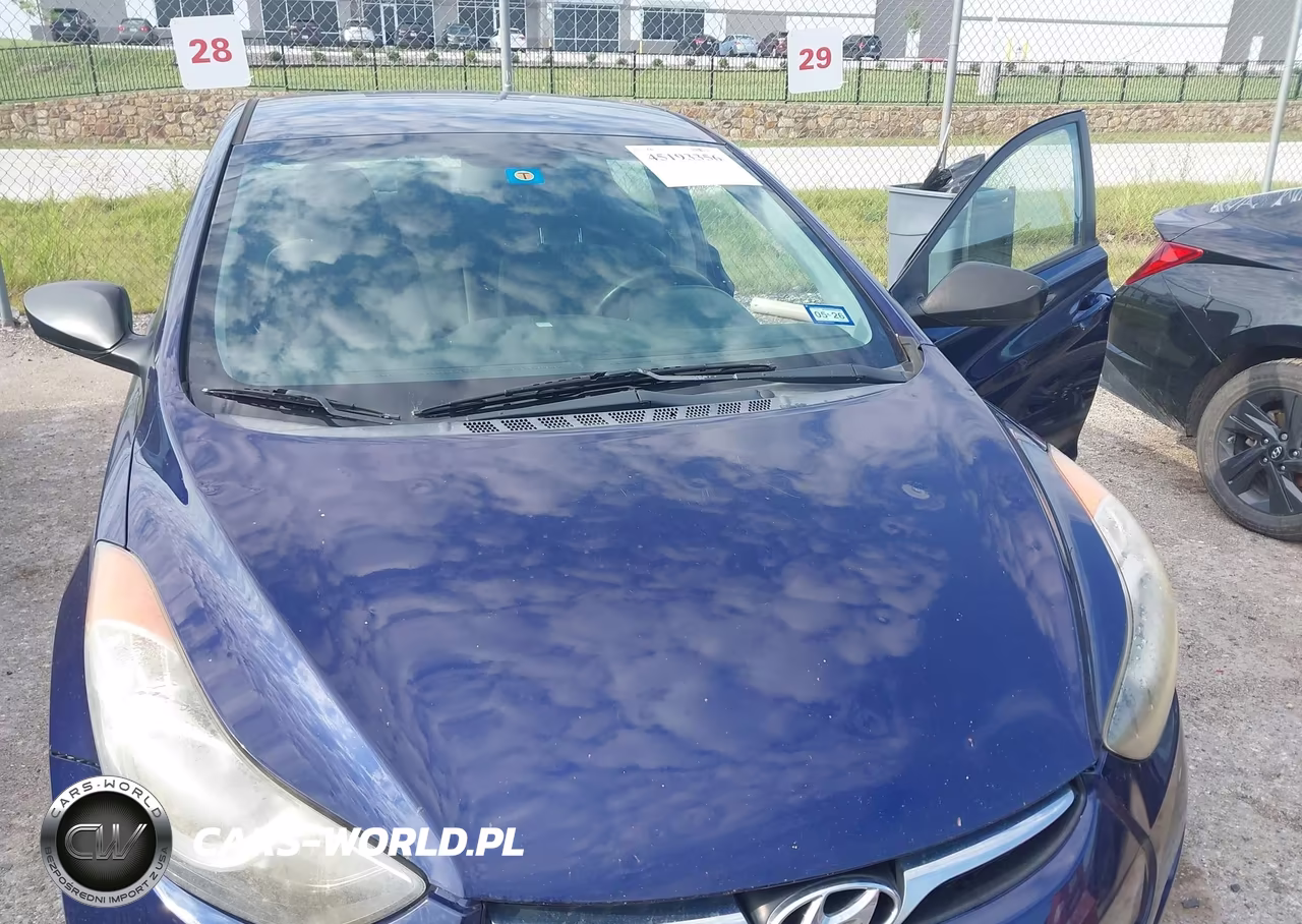2013 Hyundai Elantra Gls VIN:5NPDH4AE0DH258913 - 6