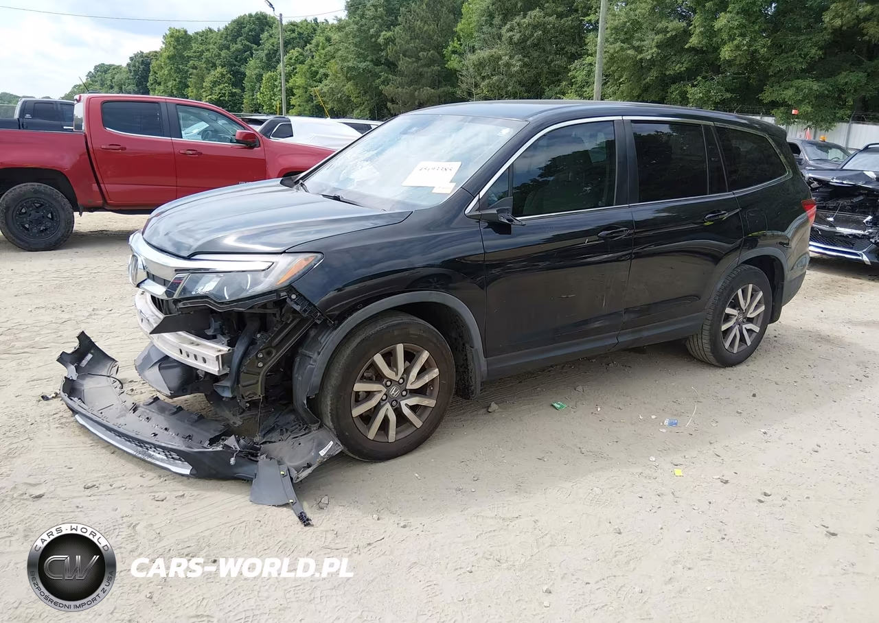 2019 Honda Pilot Ex VIN:5FNYF5H33KB016775 - 2