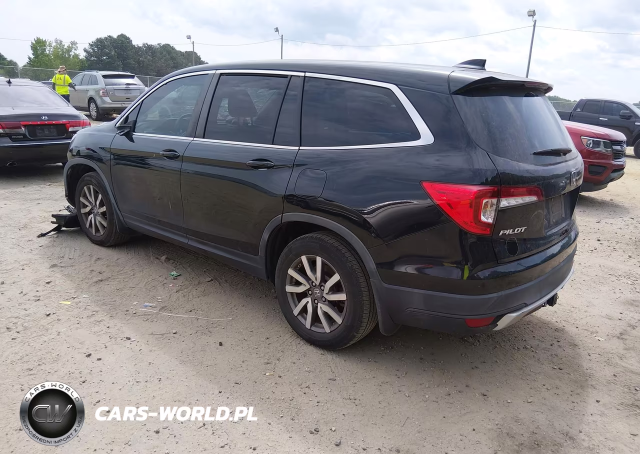 2019 Honda Pilot Ex VIN:5FNYF5H33KB016775 - 3