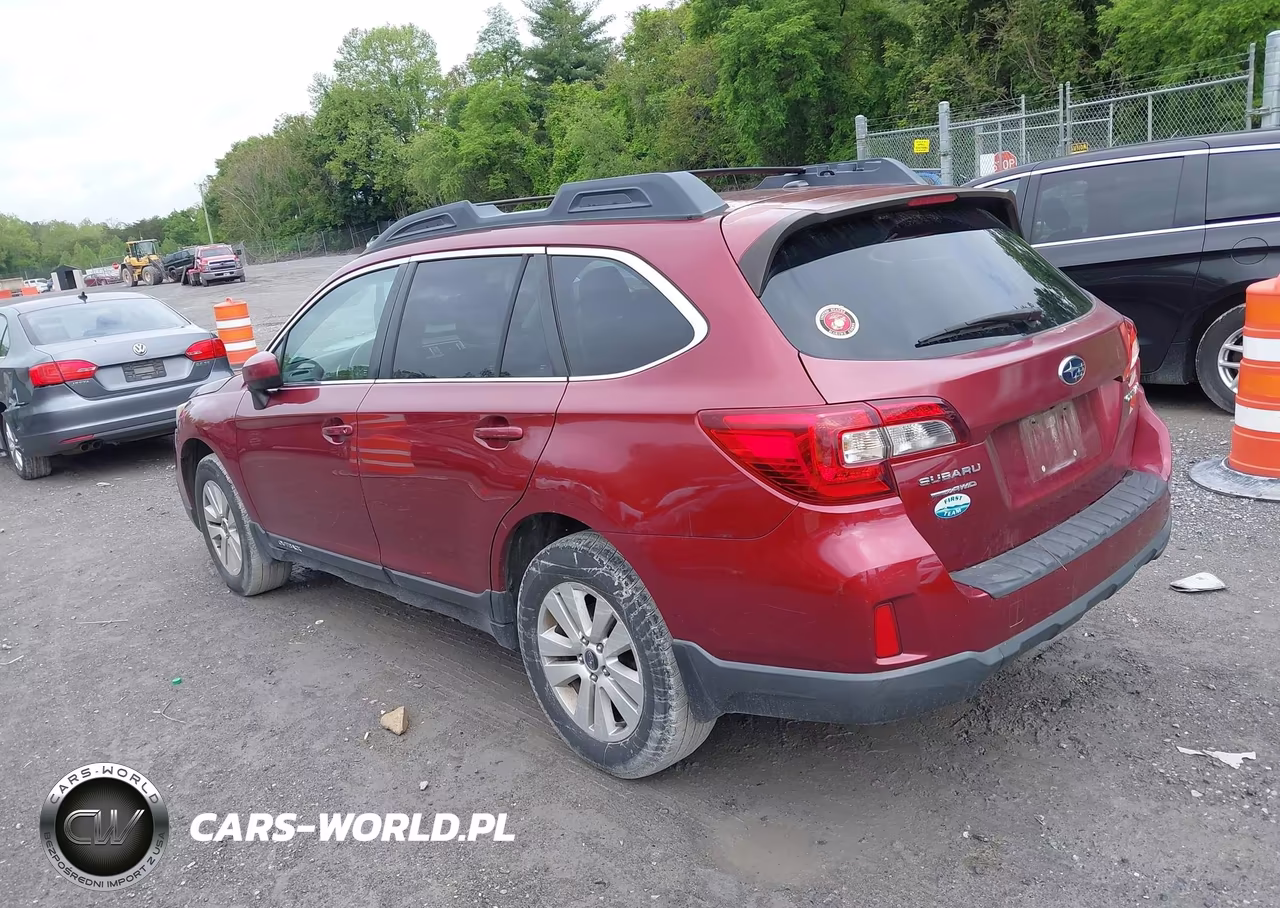 2015 Subaru Outback 2.5I Premium VIN:4S4BSBCC8F3246964 - 3