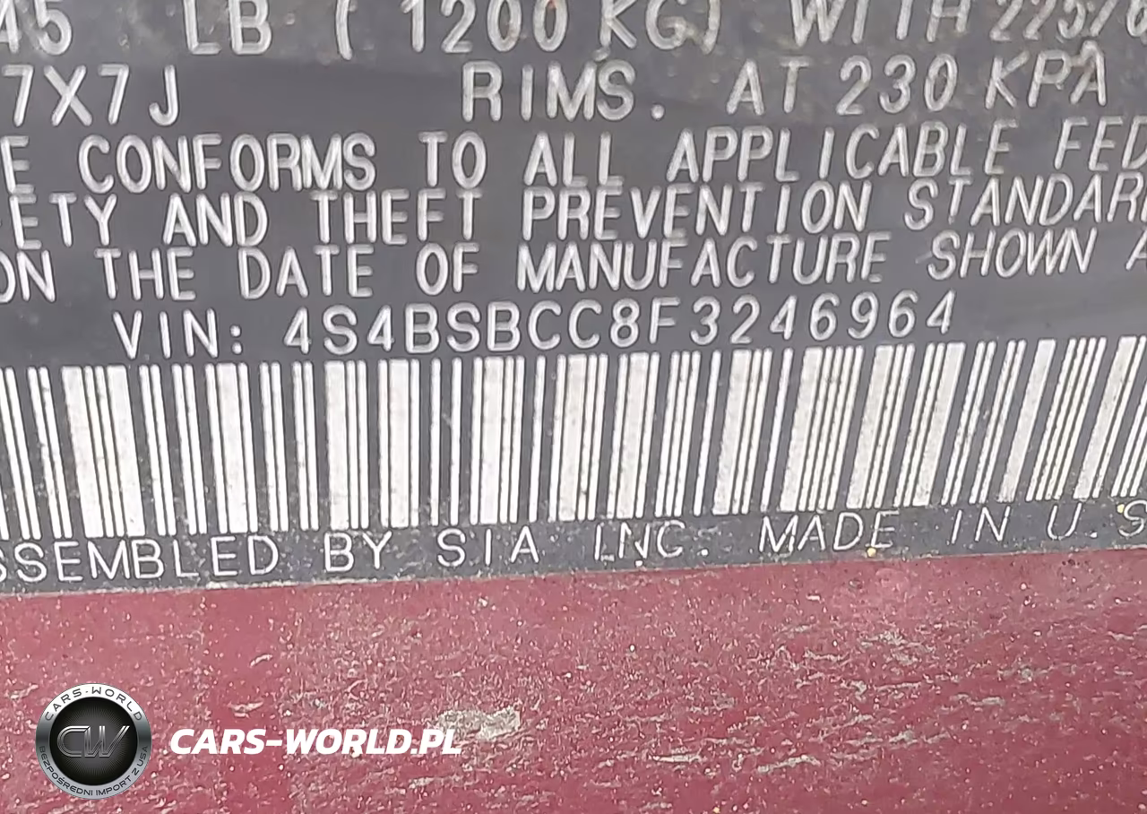 2015 Subaru Outback 2.5I Premium VIN:4S4BSBCC8F3246964 - 9