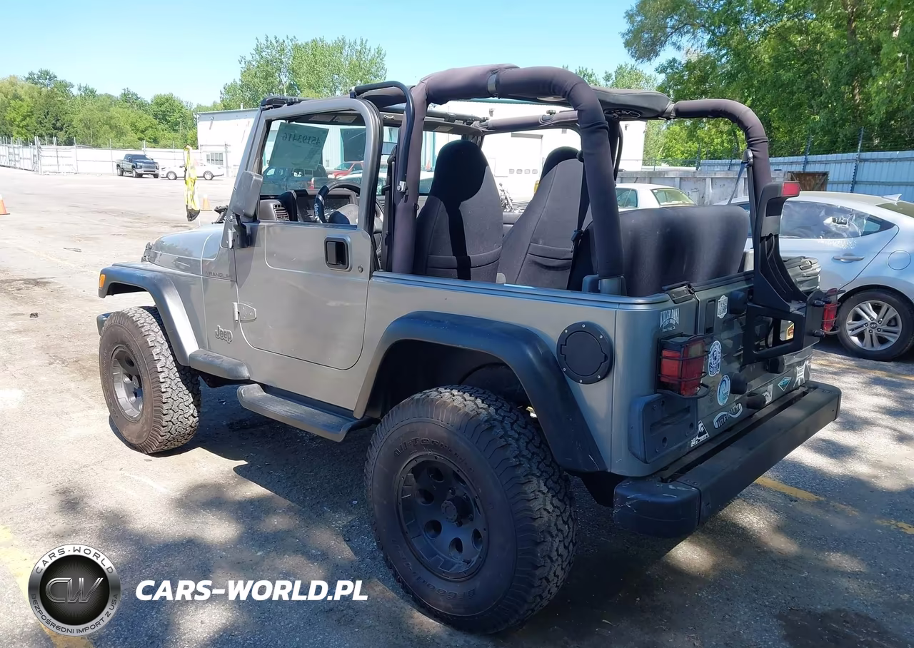 2000 Jeep Wrangler Se VIN:1J4FA29P4YP805354 - 3