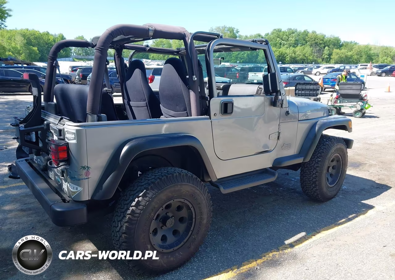 2000 Jeep Wrangler Se VIN:1J4FA29P4YP805354 - 4