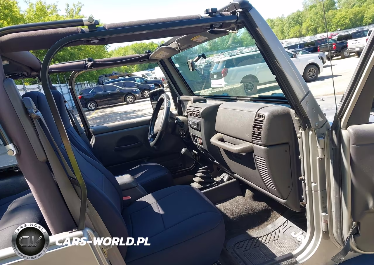 2000 Jeep Wrangler Se VIN:1J4FA29P4YP805354 - 5