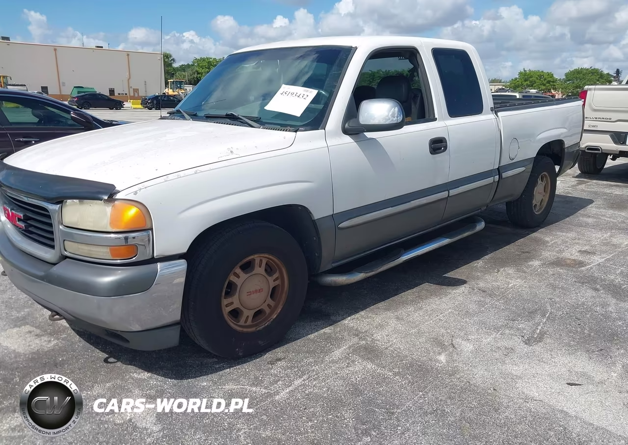 2000 GMC Sierra 1500 Sle VIN:2GTEC19T7Y1340469 - 2