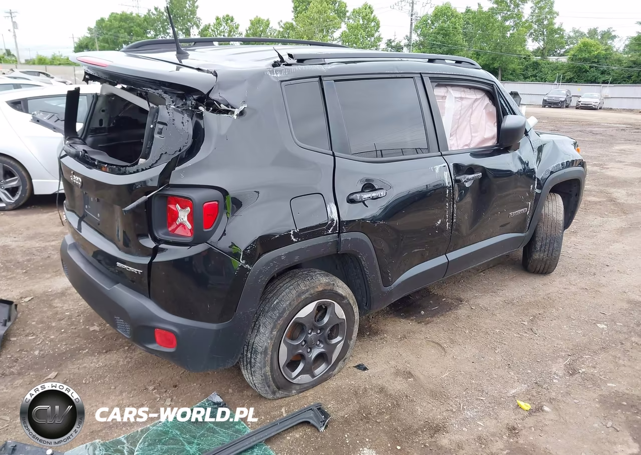 2017 Jeep Renegade Sport 4X4 VIN:ZACCJBAB3HPG56401 - 4