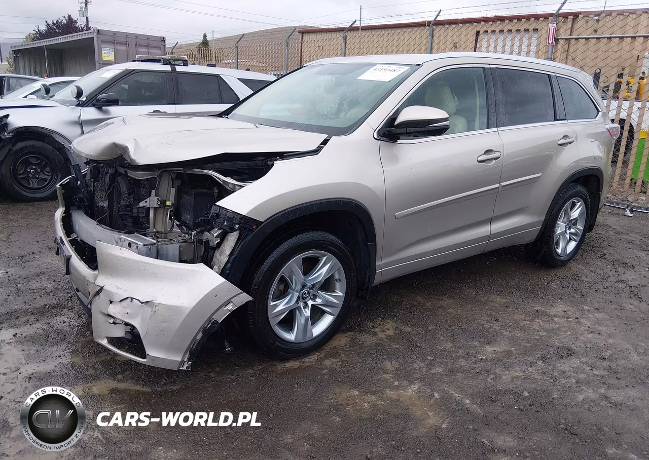 2016 Toyota Highlander Limited V6 VIN:5TDDKRFHXGS345721 - 2